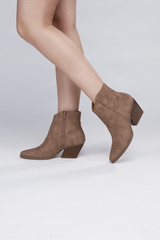 Ally Western Booties