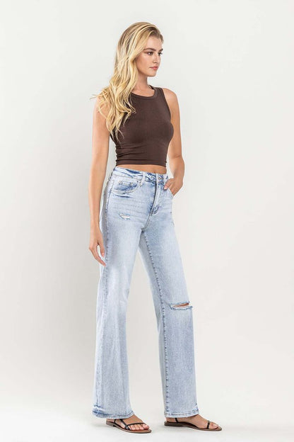 Flying Monkey 90's Vintage Super High-Rise Flare Jeans