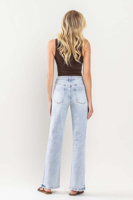 Flying Monkey 90's Vintage Super High-Rise Flare Jeans