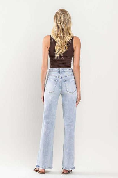 Flying Monkey 90's Vintage Super High-Rise Flare Jeans