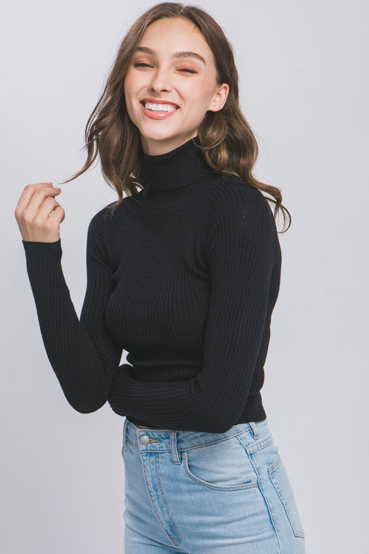 Velma Turtleneck Sweater Top