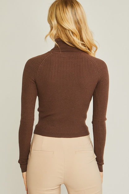 Velma Turtleneck Sweater Top