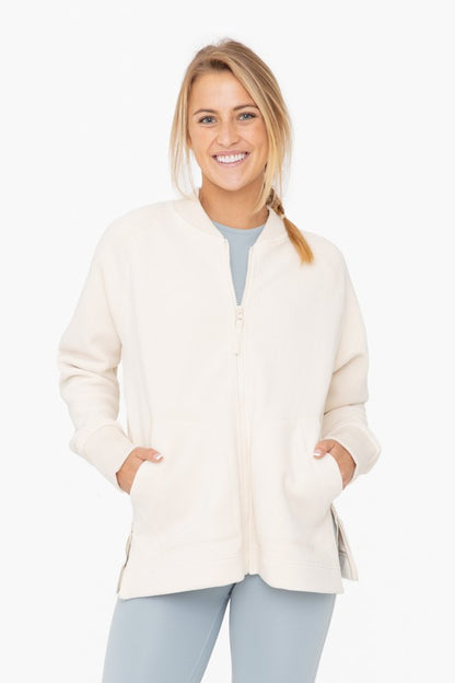 Mila Microfleece Bomber Jacket