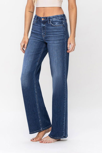 Flying Monkey High Rise Loose Fit Jeans