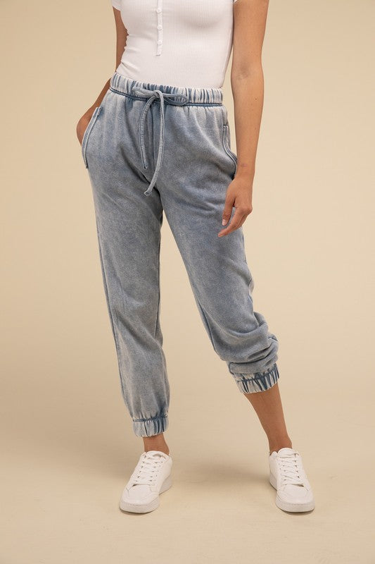 Acid Wash Sweatpants