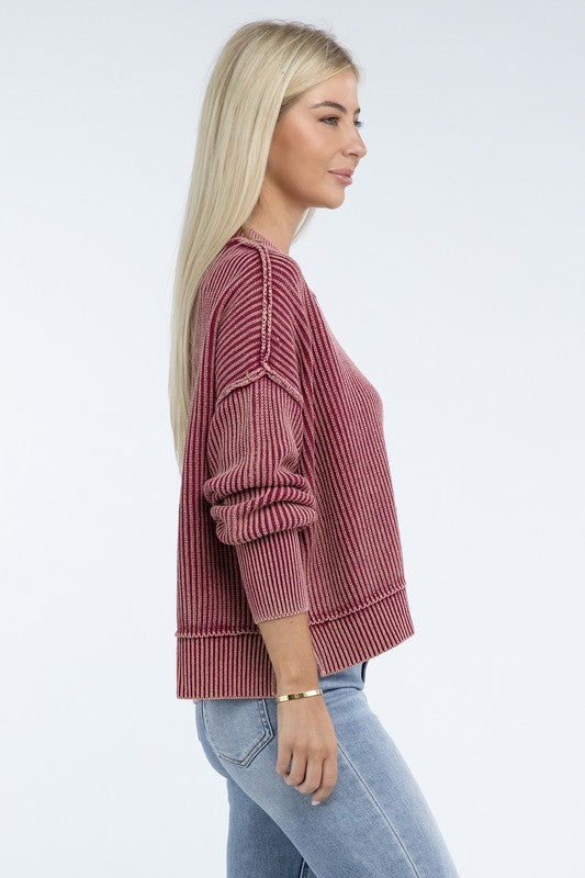 The Skater Cropped Sweater