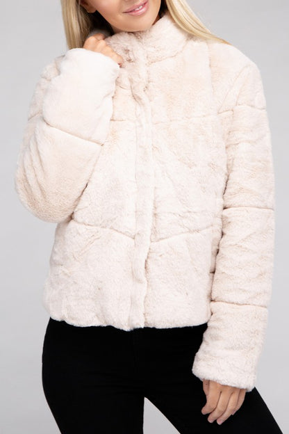 Heidi Zip-Up Sweater Jacket