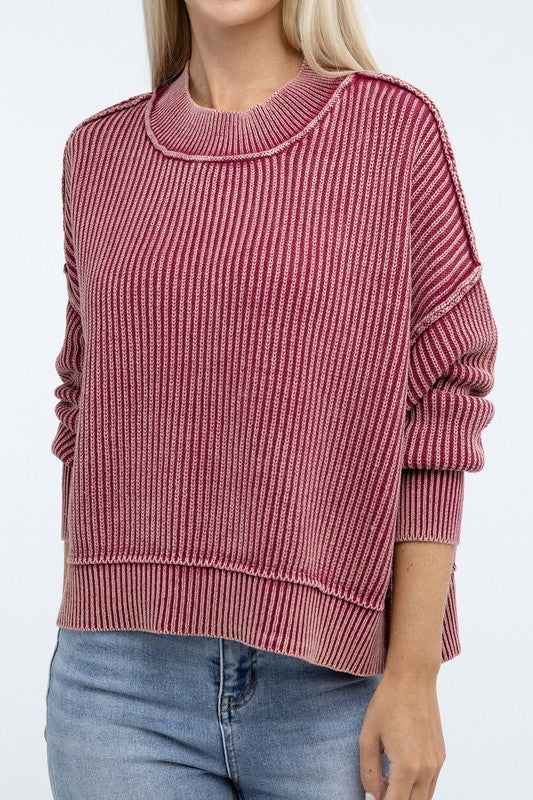 The Skater Cropped Sweater