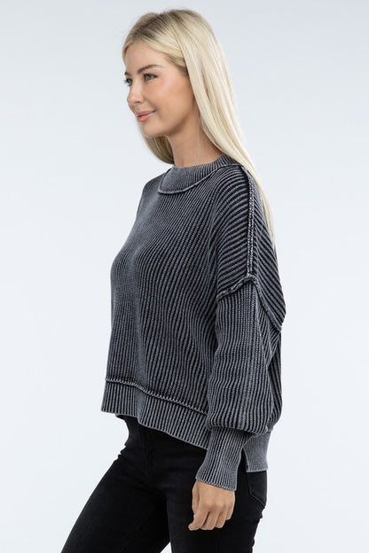 The Skater Cropped Sweater