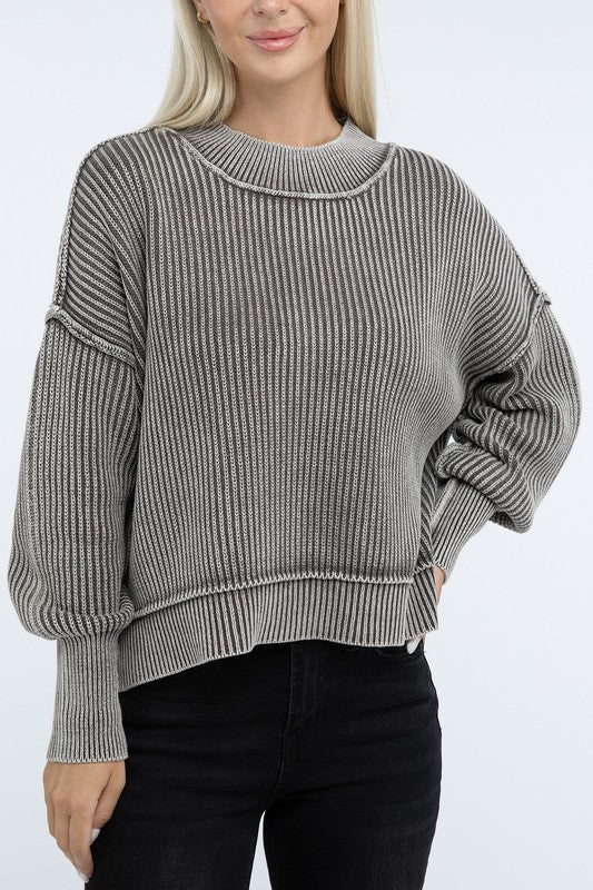 The Skater Cropped Sweater