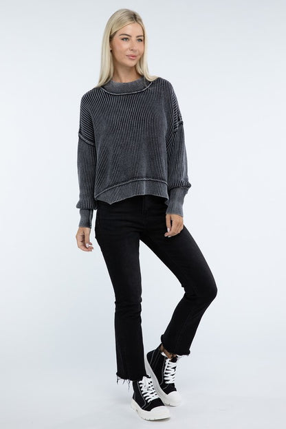 The Skater Cropped Sweater