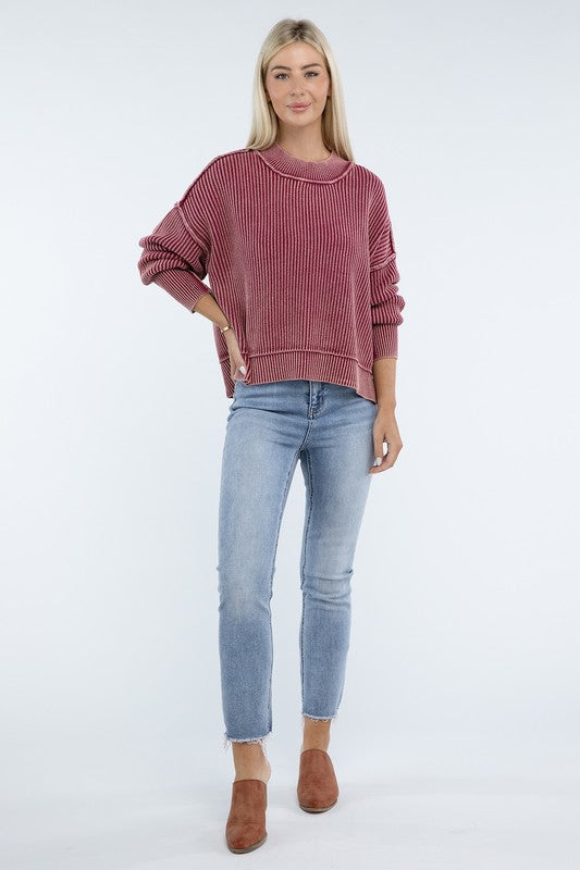 The Skater Cropped Sweater