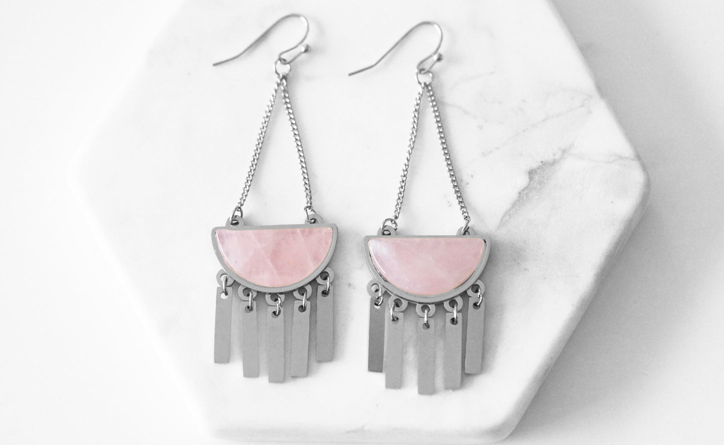 Bianca Collection - Silver Ballet Earrings