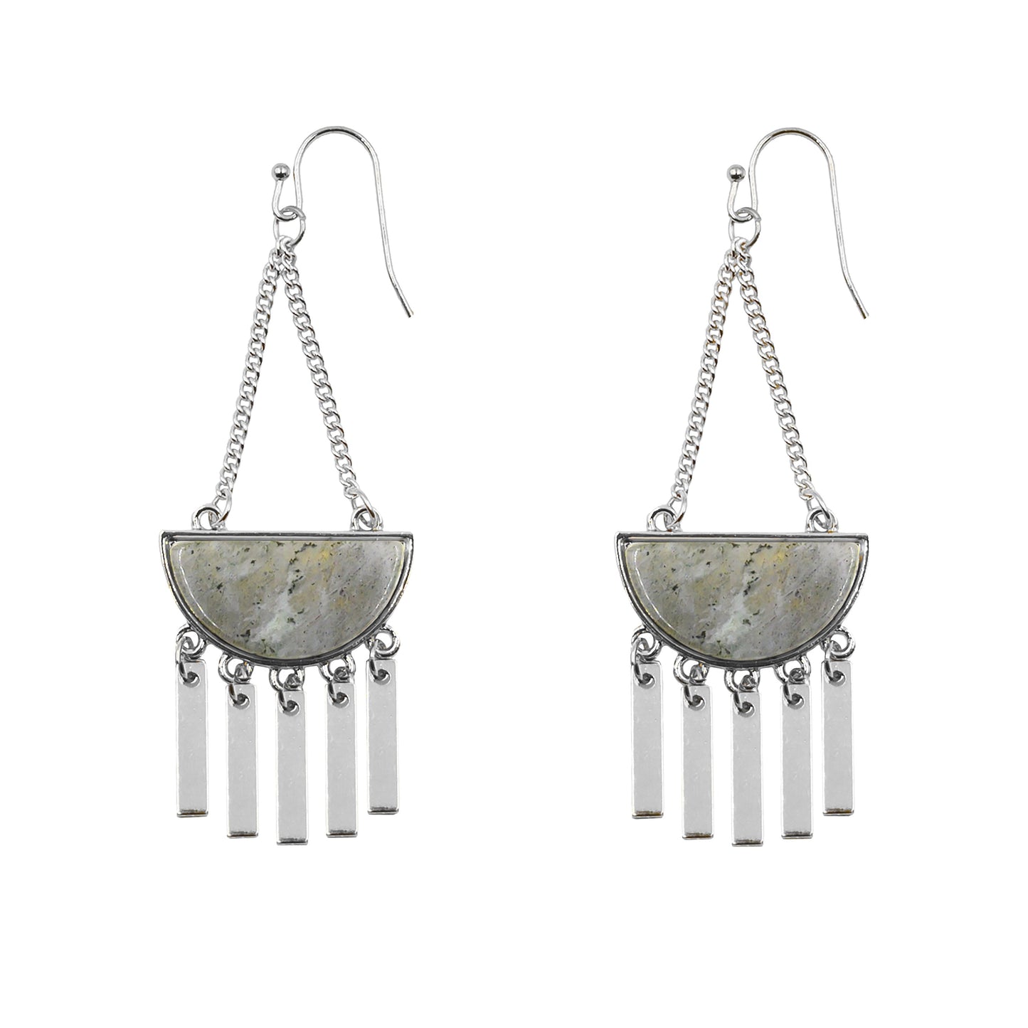 Bianca Collection - Silver Haze Earrings