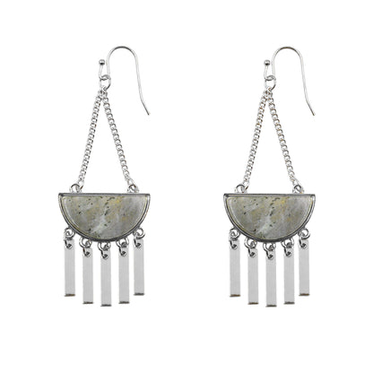 Bianca Collection - Silver Haze Earrings