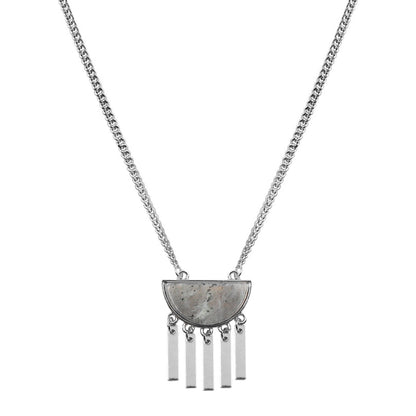 Bianca Collection - Silver Haze Necklace