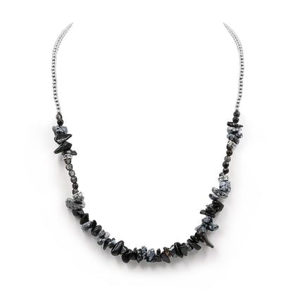 Cluster Collection - Silver Moxie Necklace