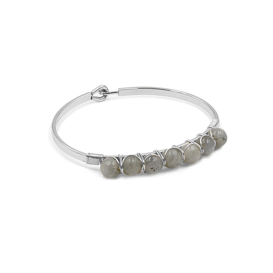 Cuff Collection - Silver Haze Bracelet