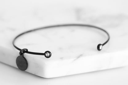 Goddess Collection - Black Adira Bracelet