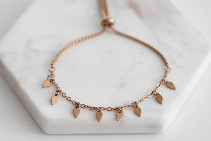 Goddess Collection - Rose Gold Brynlee Bracelet