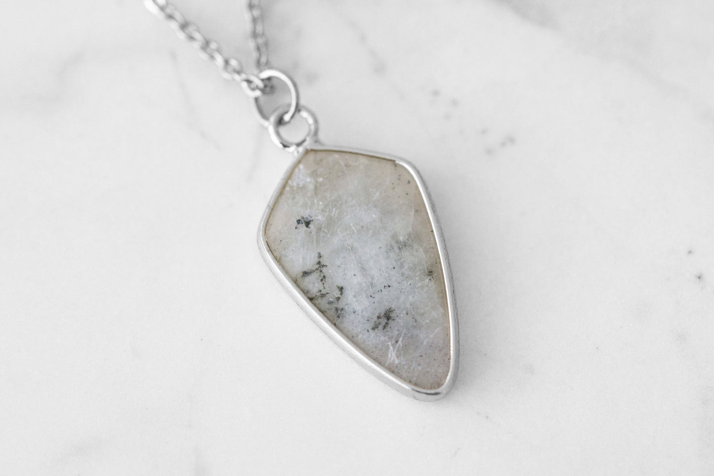 Ivy Collection - Silver Haze Necklace