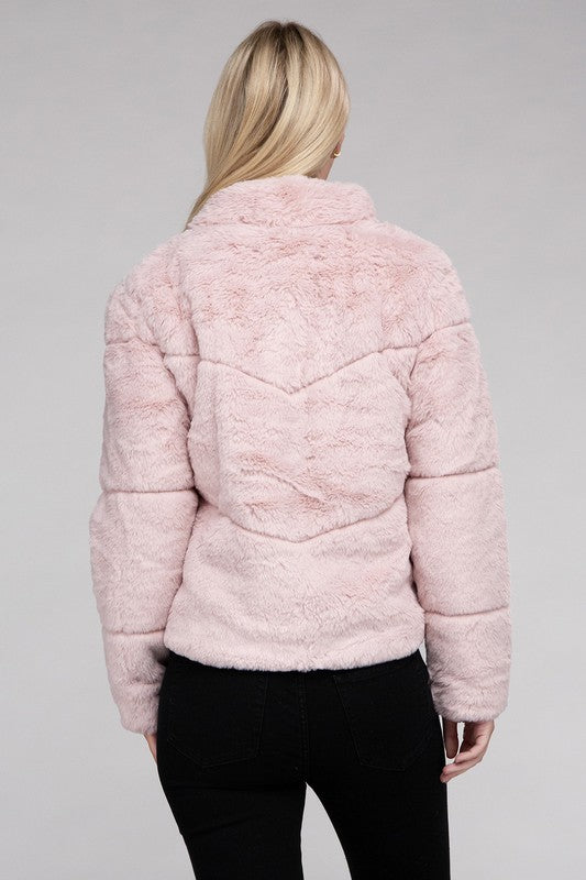 Heidi Zip-Up Sweater Jacket