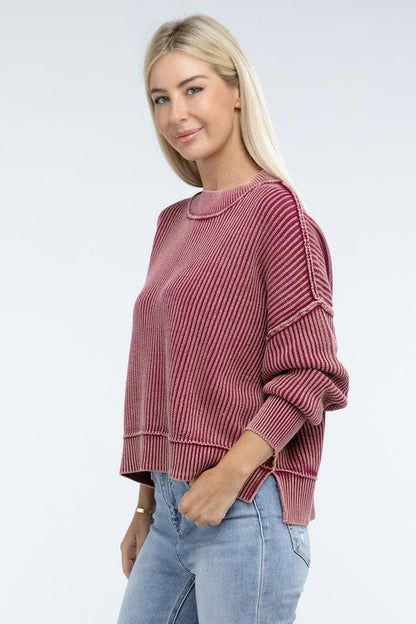 The Skater Cropped Sweater