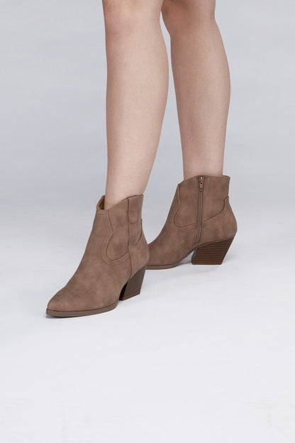 Ally Western Booties