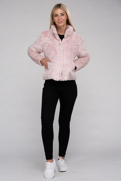 Heidi Zip-Up Sweater Jacket